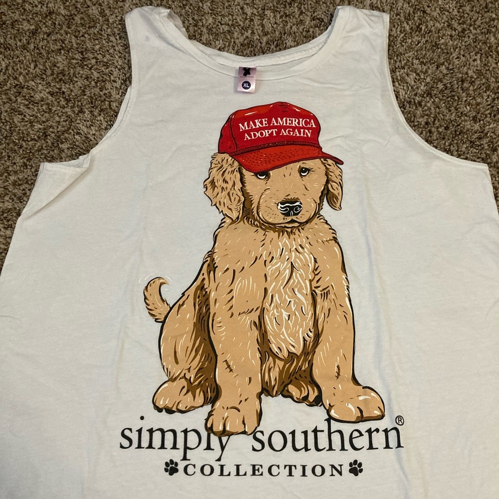 Simply southern tank top